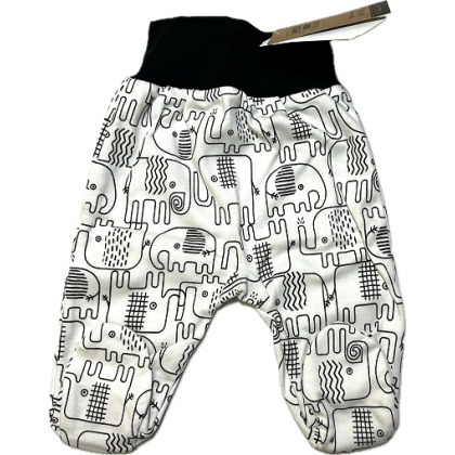 Bawełniane półśpioszki niemowlece MROFI